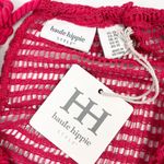 Haute Hippie Crochet Cover Up Womens XLarge Beach Swim Vacation Festival Magenta Photo 7