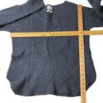 Wilfred Free  LARGE Gray V Neck Knit Italian Yarn Sweater 100% Wool - FLAWED Photo 11