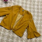 Maya Brooke Modern Mustard Plus Size 18W Blazer by Photo 3