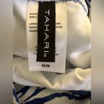 Tahari  Blue and White Zebra Print Bikini Bottom NWT Photo 5