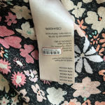 Free People  Floral Puff Sleeve Button Front Mini Dress/Tunic Size Medium Photo 7