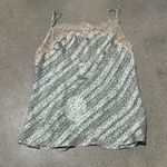 Frederick's of Hollywood blue floral silk top Photo 0