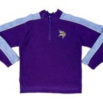 NFL Vintage Minnesota Vikings Purple Fleece Sweater Photo 0