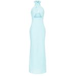 NWT Simon Miller Yabba Dress in Blue Breeze Size 6 Photo 4