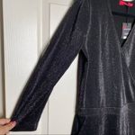 n:philanthropy NWT Fire Sparkle Long-Sleeve Romper in Black Photo 4
