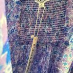 For Love & Lemons NWT Mindy Floral Maxi Dress Size Small Purple Photo 7
