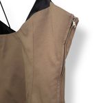 ZARA Khaki Corset Top Photo 4