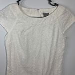 Ann Taylor  Petite Eyelet Cap Sleeve Dress Photo 4