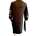 ZARA  Knit Embroidered mini Dress Sizes S‎ Photo 4