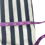 Elie Tahari  Navy and White Striped Maxi Dress Photo 4