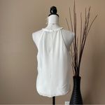 1. State  | White Sheer Back Tank Top Sz M Photo 3