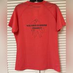 Under Armour  Wounded Warrior Womens Pink Loose Heat Gear Tech Top - Large - VGUC Photo 0