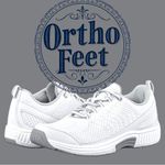 Ortho feet women’s White Athletic Shoes. Ntn Size 7.5 Photo 1