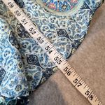 Avenue High Low Beachy Maxi Dress Womens 14/16 Pink Blue Beaded Tassels Photo 14