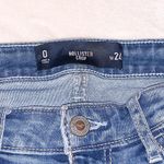 Hollister Cropped Light Wash Ripped Jeans Photo 3