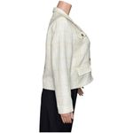 J. McLaughlin  Claudie Plaid Tweed Jacket, Off-White, Medium Photo 11