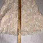 Prómesa PROMESA Lace Floral Tulle Overlay Dress Midi Formal Special Occasion Size L Photo 9