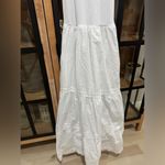 J.Crew  Maxi dress Vintage midi High Neck Tank Poplin ribbed pockets ruffle Photo 7