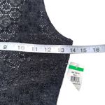 Ganni NEW Lace Black Sleeveless Twist Back Bodysuit XS Photo 7