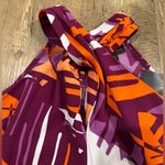 Bold Elements NWT  Vibrant Purple and Orange Halter Dress Photo 2