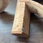 Diane Von Furstenberg  Ulrica Block Heel Sandal in Natural Cork - size 10B Photo 7