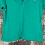 Harley Davidson VTG Polo Shirt Woman's 2x Green White Calumet Munster IN Biker Photo 3
