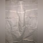 Nwot MOTHER Puffy Bruiser Mini Dress cream fall Denim Jeans revolve 395$ casual White Photo 8