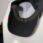 Love is Love Rainbow Pride Hat, Baseball Style Cap Black Photo 3