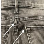 MOTHER Denim MOTHER The Looker Ankle Skinny Black Jeans Photo 5