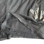 Tripp NYC  Shorts Womens XXL Vinyl Stars Mesh Layer Black Goth Punk‎ Rave Pull On Photo 6