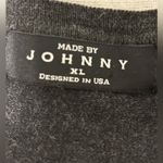 Made by Johnny Charcoal Gray Cardigan button front Sweater Size XL Photo 4