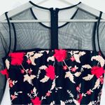 Alex Marie NWOT  Embellished Tulle Floral Embroidered Maxi Gown Dress | Size 4 Photo 8