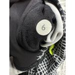 Lululemon  Speed Tight V Leggings Ankle Women 6 Black White Pockets Workout Photo 7