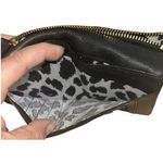 Betsey Johnson  Black Wallet Heart‎ Accent Zip Around Clutch Purse Photo 9