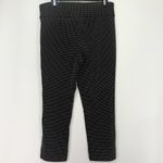 International concepts INC Womens Jacquard Pants Skinny Polka Dot Slim Mid Rise Pull-On Stretch Black 8 Photo 3