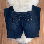 Chico's Chico’s Platinum Denim Dark Blue Bootcut Jeans EUC Sz 1 Tall or 30” Waist Photo 3