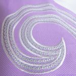 Bob Mackie the Wearable Art sequin decor purple blazer jacket, size XL Photo 4