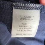 Universal Standard  Petite Stephanie Wide Leg Ponte Pants Blue 4XL 38-40 New Photo 3