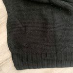 Black Turtle Neck Lose Knit Sweater Size M Size M Photo 3