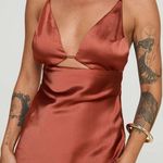 Princess Polly Alexo Rust Cut Out Strappy Mini Dress 0 Photo 2