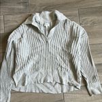 Pistola  Gray Ribbed Cardigan Sweater Photo 2