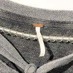 Free People Small Sweet Jane Tie Neck Pullover Top Sweatshirt Slouchy Black Photo 4