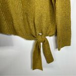 John Paul Richard  Mock Neck Sweater with Tie Front Medium Photo 4