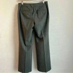 Banana Republic  Women’s Gray Wool Lined Stretch‎ Pinstripe Dress Trouser Pants 6 Photo 1