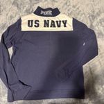 PINK - Victoria's Secret VS PINK US NAVY HALF ZIP JACKET Photo 1