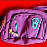 Totto Fanny Pack Purple Waistbag Hip Pouch Running Belt Bag Green Photo 0