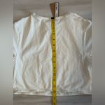 SKIMS  Cotton Logo Super Cropped T-shirt Beige Large NWT Photo 3