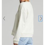 Rolla's  X SOFIA RICHIE - EDITORIAL SLOUCH SWEATER IN SALT Photo 9