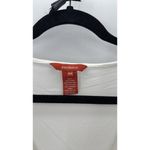 Sundance Linen Tiered off White Fit Flare Boho Layering Midi Tank Dress size PM Photo 3