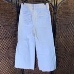 Free People  We the Free White Cotton Wide Leg Crop Jeans Size 26 Photo 4
